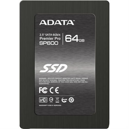 ADATA Premier SP600 64GB 2.5 Inch SATA III Best Upgrade Solution Solid State Drive (ASP600S3-64GM-C) ADATA Premier SP600 64GB 2.5 Inch SATA III Best Upgrade Solution Solid State Drive (ASP600S3-64GM-C)