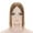 #06 Light Brown, variant on Benehair 100% Human Hair Extensions Clip In Topper Toupee Hairpiece Silk Base for Women Remy Hair 6"-14" Brown US