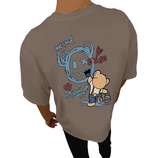 Playeras Básicas Para Hombre, Blusa Informal De Color Liso Con Cuello Redondo, Manga Raglán Lisa, Botones