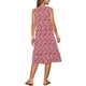 thumbnail image 3 of VESTIDO SIN MANGAS BOHO IKAT INSPIRADO CHIC PARA MUJER, VESTIDO CASUAL MIDI CON BOLSILLOS, DÍA DE LAS MADRES, ROJO L, 3 of 6