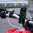 thumbnail image 2 of Cargador De Coche De 12-24V Con Voltímetro Digital Enchufe De Cargador De Vehículo Usb Dual Ip66 Adaptador De Carga De Coche Impermeable Para Barco Motocicleta Suv matsuzay VI009281-02, 2 of 7