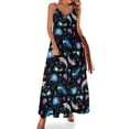 thumbnail image 1 of Vestido sin mangas de zooplancton vestidos de noche de lujo vestido largo de verano para mujer Vestidos Vestido largo de verano para mujer, 1 of 7