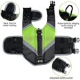 thumbnail image 2 of Dog Safety Vest Swimsuit Adjustable Removable Pet Rescue Vest (green - S), 2 of 5