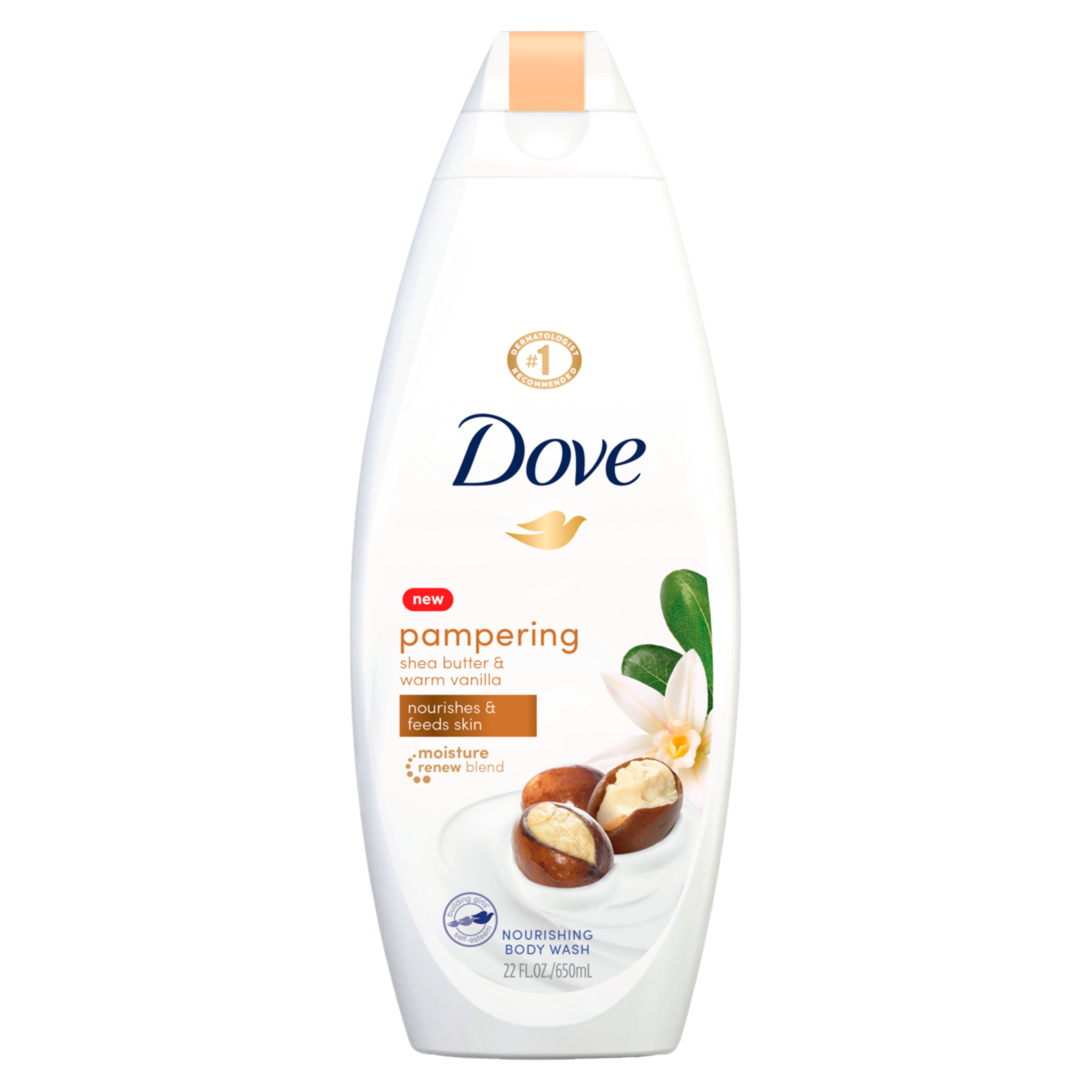 Dove Body Wash Shea Butter with Warm Vanilla 22 oz