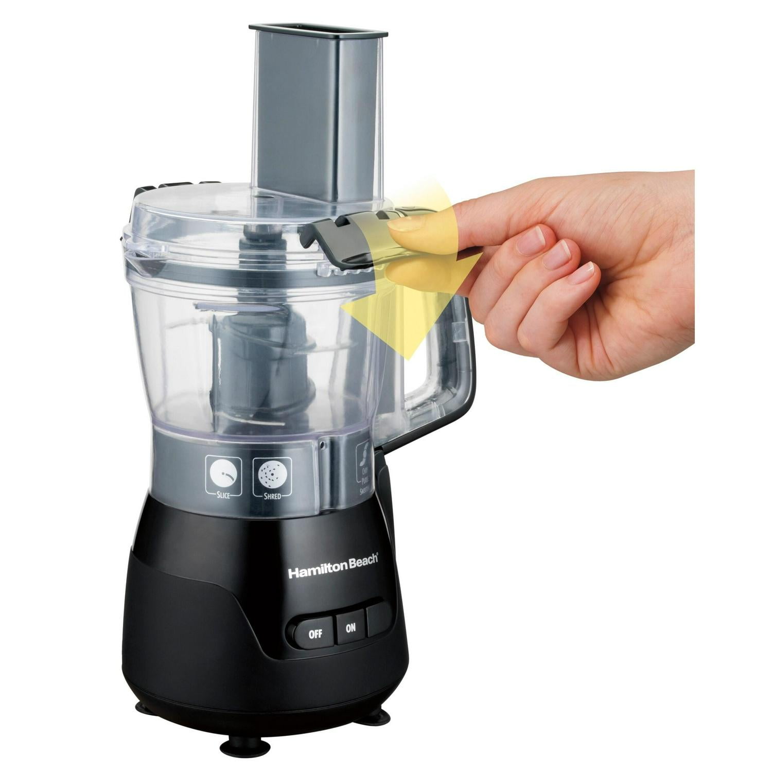 Hamilton Beach Stack and Snap 4 Cup Compact Food Processor