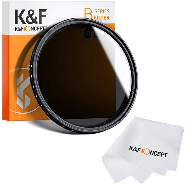 K & F CONCEPT 3 en 1 Kit de nettoyage d'appareil photo brosses d'objectif