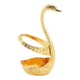 thumbnail image 4 of Soporte de base de cisne, soporte para utensilios, práctico para decoración de bodas, soporte para cucharas, soporte para cubiertos para decoración de Oro, 4 of 8