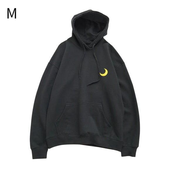Sudadera con capucha de primavera con estampado de hombres y mujeres, suéter con capucha, abrigo, top de pareja, negro, M kenally AP001403-20B