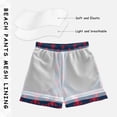 thumbnail image 3 of FORMRS Boys Swim Trunks Quick Dry Mesh Lining Beach Boardshorts, Sizes XS-XL, Blue Lobster Pattern, 3 of 7