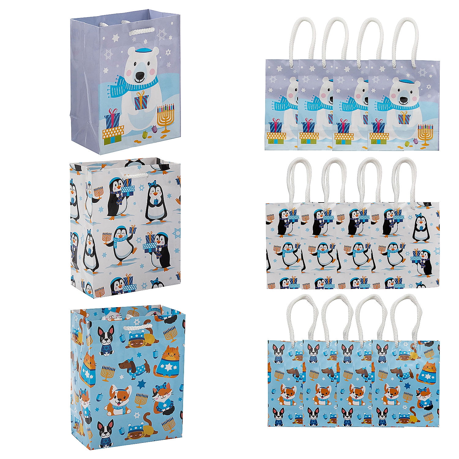 Fun Express Tragetaschen Mit Kordelzug – 12 Stück, Baumwolle, 19,5x25,4 Cm, Bunt Gemischt