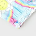 thumbnail image 6 of My Little Pony Girls Pajamas Set Unicorn Graphic Top and Pants 2-Piece Blue Sleepwear Outfit Toddler Kids 2T, 6 of 10