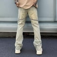 thumbnail image 6 of QHFBli Mens Baggy Jeans Casual Classic Fit Denim Trouser Pant-Regular and Big & Tall Sizes, 6 of 8