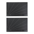 thumbnail image 2 of KLKCMS 2Pcs Cutting Mats 18 x 24 inch Gridded for Crafts Scrapbooking Hobby Project Black, 2 of 9