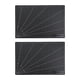 thumbnail image 2 of 2 tapetes de corte de 45 x 30 cm para coser y cortar, para scrapbooking, modelado y telas. Negro, 2 of 8
