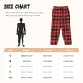thumbnail image 4 of Lsque Christmas With Snowflakes Print Women's Pajama Pants, Lounge Pant - Comfortable Home Wear,Elastic Waistband, Stylish Design-, 4 of 9
