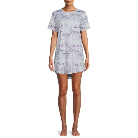 

Jaclyn Women’s Hi-Lo Drop Shoulder Sleep Shirt