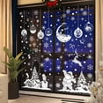 thumbnail image 2 of Pegatina de pared de Feliz Navidad, decoración navideña de vidrio para ventana, para el hogar, sala de estar, 2024, 2024, 2 of 4