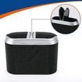 thumbnail image 5 of Unique Bargains Car Trash Can Hanging Car Door Rhinestone Plastic Trash Bin Black 1 Pcs, 5 of 6