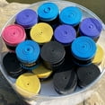 thumbnail image 4 of 5Pcs Tennis Grip Head Overgrips AntiSlip Tennis Rackets Grip AntiSkid Sweat Tape for Tennis, Squash, Badmintons Enduring, 4 of 20