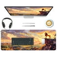 thumbnail image 6 of WISHTIME Desk Pad Protector, Mouse Pad, Office Desk Mat, Non-Slip Rubber Desk Blotter, Laptop Desk Pad, Waterproof Desk Writing Pad for Office and Home (31.5" x 11.8" x 0.08)Dusk, 6 of 8