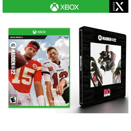 Madden NFL 22 Electronic Arts Xbox Series X + Exclusive BO KNOWS Steelbook
