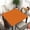 Chocolate, variant on Summer Square Tablecloth, Personalized Fitted Table Cloth with Elastic Edge, for Dining Wedding Party Picnic, Fitted for 36"x36" Table Style 227