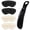 Black&Beige + Shoe Horn, variant on Skyfoot 2 Pairs Heel Grips Liner Cushions with Shoe Horn, Heel Filler Pads for Loose Shoes, Shoe Too Big, Improved Shoe Comfort and Fit, Heel Protector to Prevent Heel Blister