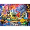 thumbnail image 3 of MasterPieces 550 Piece Jigsaw Puzzle - Greetings From Paris - 18"x24", 3 of 6