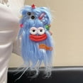 thumbnail image 2 of for iPhone 15 Case,Funny and Silly Weird Furry Phone Cases [DIY Long Hair with Hairclip] Ugly Phone Case Swap Challenge Gifts with Friends (Blue), 2 of 11