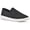 Black Fabric, variant on White Mountain Women's Until Knit Slip-on Sneaker