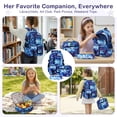 thumbnail image 6 of AoDai Three-piece schoolbag set for teenagers, middle school student backpack, lightweight and durable, casual outdoor backpack, 6 of 8