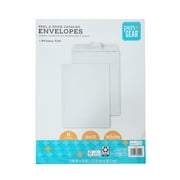 Pen+Gear Privacy Tint Peel & Stick Catalog Envelopes, White, 9" x 12", 6 Count