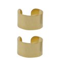thumbnail image 2 of Cheers 1Pair Simple Oreille Manchette Clip-on Non Piercing Boucles d'Oreilles Femmes Punk Partie Bijoux, 2 of 2