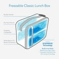 thumbnail image 2 of baomifa-Freezable Classic Lunch Box, True Blue, Built with EcoFreeze® Technology, Collapsible, Reusable, Zip Closure with Front Pocket and Buckle Handle, for Work Lunches and Fresh Lunch On The Go, 2 of 4
