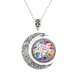 thumbnail image 3 of Collar de Disney Inside Out 2 con colgante de dibujos animados de anime, alegría, ira y disgusto, joyería para mujer, regalos para niños y niñas, collar de regalo 2024 NUEVO, 3 of 5