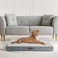 thumbnail image 2 of Vibrant Life Jumbo Orthopedic Foam Dog Bed for Large Breeds , Extra Large 41" x 31", Grey, 2 of 5