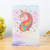 AkoaDa Cute Unicorn Notebook A5 Sequin Diary Journal Memo and Key School Supply Greatful