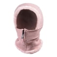 thumbnail image 6 of Uooqdmx Winter Accessories for Women Christmas Gifts Hat Scarf Windproof Scarf Hats Gorros De Frio Para Mujeres Hat with Scarf Attached One Piece Cold Scarf Hats Pink One Size, 6 of 6