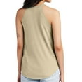 thumbnail image 2 of Mafoose Women Tri Rocker Female Tank Top Desert Tan Heather XS, 2 of 5