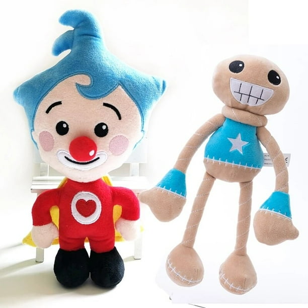 35cm Kick The Buddy Game Plush Toy Kawaii Toys For Boys Birthday Christmas Gift zhangmengya LED