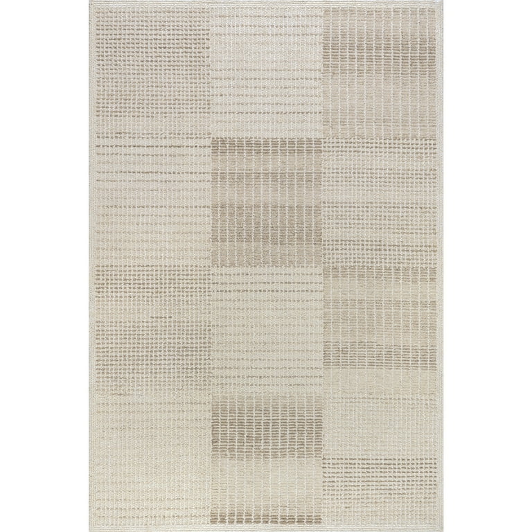 ACME FARNITURE MONTECITO RUG 140×200 Frenshe Interiors x Rugs USA Montceito Tiled Wool Area Rug