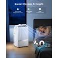 thumbnail image 2 of Portable Air Conditioners, 16000 BTU AC Cools up to 700 Sq Ft, Quiet 40 dB Free Stand Portable AC with Drainage-Free Cooling/Fan/Dehumidifier, Sleep Mode, APP&Remote Control, Installation Kit, 2 of 9