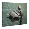 thumbnail image 4 of Stupell Industries Pelican Lake Reflection Animals & Insects Painting Gallery Wrapped Canvas Art Print Wall Art, 48 x 36, 4 of 8