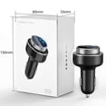 thumbnail image 1 of Bluetooth 5.0 FM Transmitter Handsfree 2*USB Charger Car Kit Radio Adapter, 1 of 5