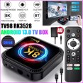thumbnail image 3 of Android 13.0 Smart TV BOX 8K HDR10+ 2.4G& 5G WIFI Media Player Quad Core, 3 of 4