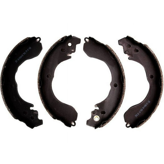 Rear Brake Shoe Set - Compatible with 2007 - 2012 Nissan Versa 1.8L 4-Cylinder 2008 2009 2010 2011