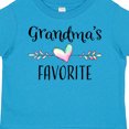 thumbnail image 4 of Inktastic Grandmas Favorite Heart Grandchild Boys or Girls Toddler T-Shirt, 4 of 5