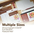 thumbnail image 3 of Strathmore 400 Series Watercolor Cards & Envelopes, Anniversary Size, 3.5x4.875 inch, 6 Per Pack, 3 Packs, 3 of 9