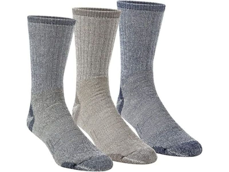 Omni Wool Unisex Merino Wool MultiSport Warm Hikers Hunting Socks, 3