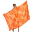 thumbnail image 4 of HAPPY BAY Women's Beachwear Summer Beach Bikini Wraps Sarong Wrap Skirt Swimsuit Swimwear Coverups Bathing Suit Swim Cover ups for Womens One Size Tie Dye, Orange, 4 of 4